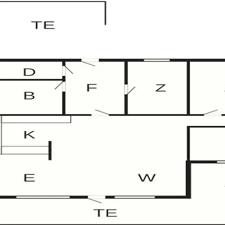 Дом отдыха 6 Person In Norre Nebel-by Traum Norre Nebel